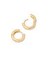 ფოტო #2 პროდუქტის 14K Gold-Plated Vermeil Abigale Huggies