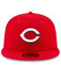 Фото #3 товара Men's Red Cincinnati Reds 2023 Jackie Robinson Day 59FIFTY Fitted Hat