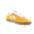 Lakai Cambridge MS1240252A00 Mens Gold Suede Skate Inspired Sneakers Shoes