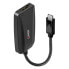 USB C to DisplayPort Adapter LINDY 43337 Black