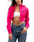 Women's Mini Cropped Racer Jacket