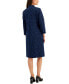 ფოტო #2 პროდუქტის Women's Topper Jacket & Sleeveless Sheath Dress