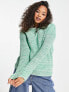 Фото #1 товара Cotton:On relaxed jumper in green marl