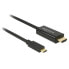 DELOCK USB C To HDMI M/M Video 4K cable 1 m 30Hz