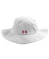 Фото #2 товара Men's White South Carolina Gamecocks Performance Boonie Bucket Hat