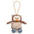 NICI Reversible Owl Oscar In Nest Teddy