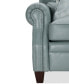 Фото #14 товара CLOSEOUT! Marick 93" Leather Roll Arm Sofa, Created for Macy's