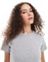 HUGO Red baby t-shirt in grey Серый, XL - EU 42 - фото #1