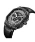 ფოტო #3 პროდუქტის Men's Orion Diamond (1/8 ct.t.w.) Black Ion-Plated Stainless Steel Watch