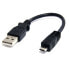 Фото #1 товара StarTech.com 6in Micro USB Cable - A to Micro B - 0.1524 m - USB A - Micro-USB B - Male/Male - 480 Mbit/s - Black