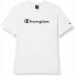 Men’s Short Sleeve T-Shirt Champion Crewneck White