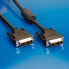 Фото #2 товара VALUE DVI Cable - Single link - 2m - 2 m - DVI-D - DVI - D 18+1 - Male - Male - Black