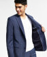 Фото #3 товара Men's Slim-Fit Wool-Blend Solid Suit Jacket, Created for Macy's