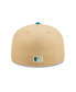 Фото #2 товара Men's Natural, Teal New York Yankees Mango Forest 59FIFTY fitted hat