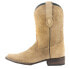 Фото #3 товара Ferrini Roughrider Narrow Square Toe Cowboy Mens Beige Casual Boots 13471-41