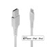 Lindy 2m USB to Lightning Cable white - 2 m - Lightning - USB A - White - Straight - Straight