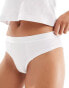 Monki elastic brief in white