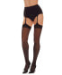 Фото #3 товара Women's Heart Backseam Stockings