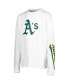 ფოტო #4 პროდუქტის Youth Boys Green, White Oakland Athletics Combo T-shirt Set