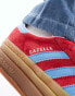 Фото #4 товара adidas Originals Gazelle Bold trainers in red and blue