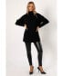 ფოტო #4 პროდუქტის Women's Nico Turtleneck Mini Dress