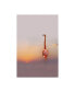 Фото #1 товара Anna Cseresnjes Sunset Flamingo Canvas Art - 15" x 20"