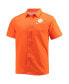 Men's Orange Clemson Tigers Slack Tide Camp Button-Up Shirt