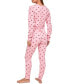 ფოტო #3 პროდუქტის Women's Muriel Pajama Long-Sleeve Top & Legging Pajama Set
