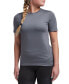 ფოტო #2 პროდუქტის Women's Speedwick Slim Fit Crew Neck T-Shirt