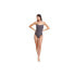 Фото #1 товара Women's Scoop Neck One Piece Swimsuit With U Shape Back