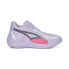 Фото #1 товара Puma Rise Nitro 37701211 Mens Purple Canvas Athletic Basketball Shoes