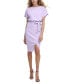 Blouson Wrap Dress