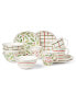 Bayberry 12-Piece Dessert Set, Service for 4