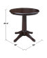 Фото #12 товара 30" Round Top Pedestal Table- 28.9"H