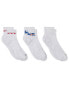 Nike Training Everyday Plus Cushioned graphic 3 pack ankle socks in white