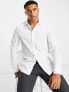 ASOS DESIGN regular fit shirt in white