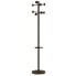 Фото #1 товара UNILUX Standing Coat Compueil Metal 8 Hangers With umbrella Stand And Drip Tray Rotating Head
