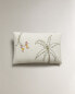 Palm tree cushion cover