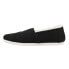 TOMS Alpargata Cozy Slip On Mens Black Casual Shoes 10018680T
