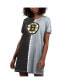 Women's Black Boston Bruins Ace Tie-Dye Sneaker Dress