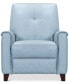 Фото #6 товара Ashlinn 34" Pastel Leather Pushback Recliner, Created for Macy's