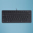 Фото #2 товара R-Go Compact R-Go ergonomic keyboard - QWERTZ (DE) - wired - black - Mini - Wired - USB - QWERTZ - Black