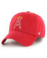 Фото #1 товара Men's Red Los Angeles Angels Cooperstown Collection Franchise Fitted Hat