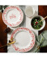 Фото #3 товара Сервиз посуды Martha Stewart Holiday Vines, 16 предметов, обслуживание для 4.