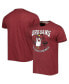 ფოტო #1 პროდუქტის Men's Heather Cardinal Arizona Cardinals Hyper Local Tri-Blend T-shirt