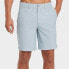 Фото #1 товара Men's 9" Hybrid Swim Shorts - Goodfellow & Co Light Blue 30