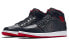 Jordan Air Jordan 1 Retro Mid 中帮 复古篮球鞋 男款 黑白红 / Кроссовки Jordan Air Jordan 554724-028
