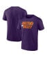 Фото #2 товара Men's Purple Phoenix Suns Hometown Collection Rally The Valley T-shirt