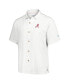 Фото #3 товара Men's White Alabama Crimson Tide Castaway Game Camp Button-Up Shirt