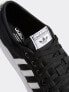 adidas Originals Nizza platform trainers in black/white